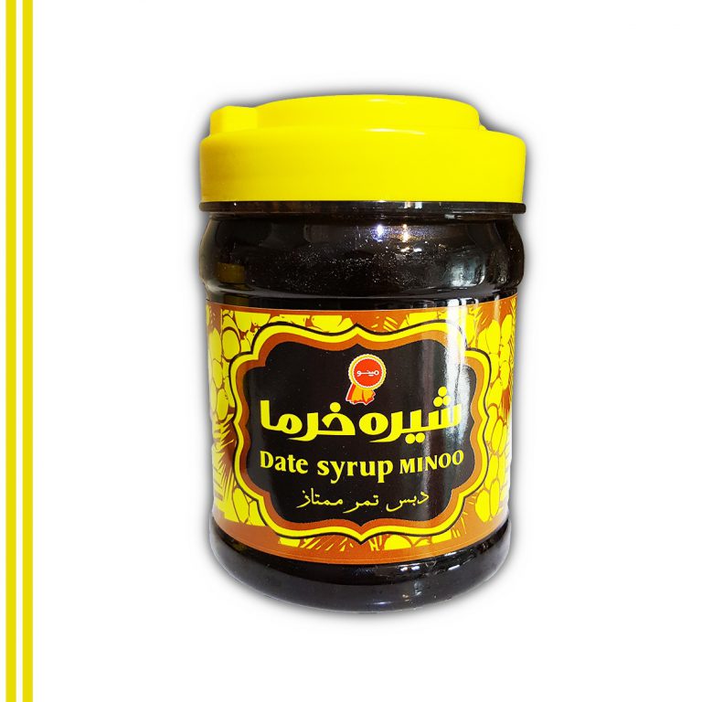 تولید شیره خرما صبحانه طبیعی در شرکت مینو