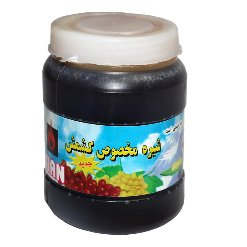 خریدار شیره کشمش خالص نیم کیلویی